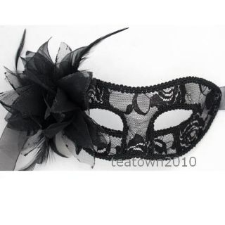 Venetian Costume Masquerade Party Prom Lace Sheer Mask New