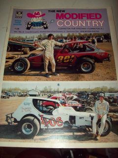  Flemington Fair Speedway dirt modified program Craig McCaughey cover