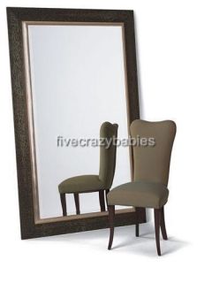 Extra Large Wall Mirror Oversize Dark Wood XL Mahogany Full Length