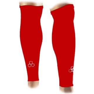 McDAVID 6570 PERFORMACE COMPRESSION LEG SLEEVES RED support workout