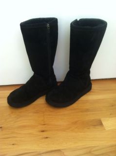 UGG Australia Black Kenly Tall Boots USA 6