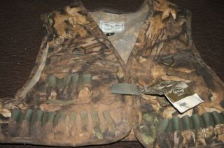 McAlister Heavy Hunting Vest Waterfowl New Camoflage Ammo Ammonition L