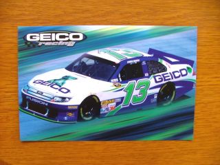 Casey Mears 2012 13 Geico NASCAR Postcard 2nd Ver