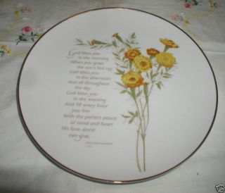 Moments of Inspiration by Jean Kyler McManus Plate