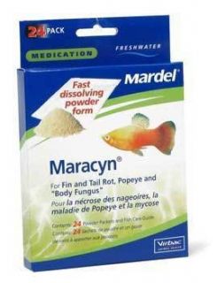Maracyn Fish Antibiotic Medication 24 Powder Mardel Expired 4 11