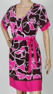 168 New Max and Cleo by BCBG Jersey Print Dress M