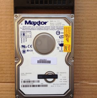 Maxtor MaXLine III 250 GB PATA133 Internal 7200 RPM 3 5 7L250R0 Hard