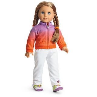 American Girl Doll McKennas Warm Up Outfit Set