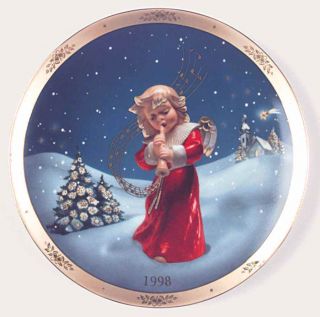 Goebel Annual Christmas Plate Silent Night 1998 2003684