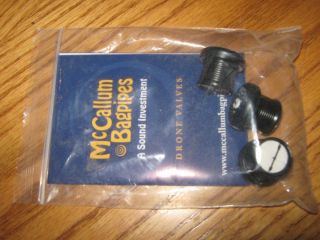 Bagpipe Drone Valves by McCallum