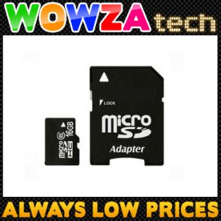 16GB Micro SD Memory Card for Samsung Galaxy Note Galaxy Tab 7 7 S8600