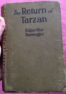 OF TARZAN Edgar Rice Burroughs 1915 1st First Edition McClurg 97YEARS