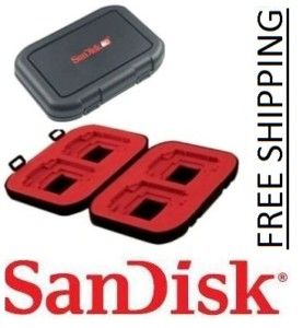 SanDisk MS Memory Stick Pro Duo Memory Card Case Holder
