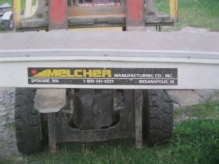 Melcher Fiberglass Ramp Car Motorcycle ATV Boat 4x4 Used Two in One