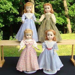  Alexander Little Women Doll Set Jo Beth Amy Meg 14 Inch HP C1950