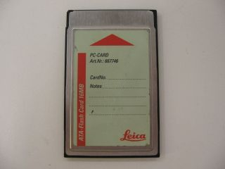 PCMCIA SRAM Memory Card for Total Station GPS ATA Flash PD Card