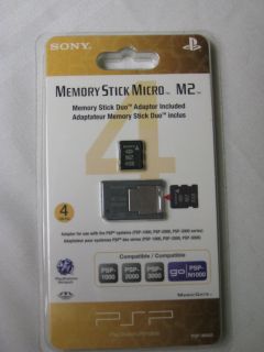 PSP 4GB Memory Stick Micro M2