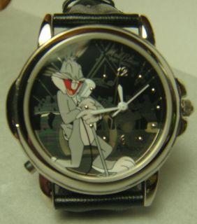  Warner Brothers Looney Tunes Mel Blanc Bugs Bunny Voice Wrist Watch
