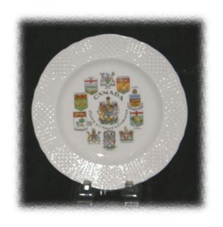 Vintage Marlborough Canada Souvenir Plate