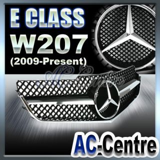MERCEDES BENZ E CLASS FRONT GRILLE W207 A207 C207 E350 E550 AMG BLACK