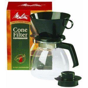 Melitta Cone Filter Coffeemaker 10 Cup 1 Count