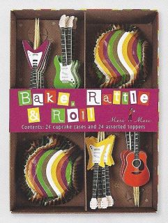 Meri Meri Rock N Roll Guitar Cupcake Kit