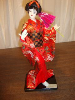 Vintage Japanese Nishi Doll Kept Under Plastic Mint Condition Madam