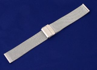 18mm Stainless Steel Mesh Watch Strap Fits Skagen Watches
