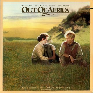 LP OST Robert Redford Meryl Streep Out of Africa John Barry