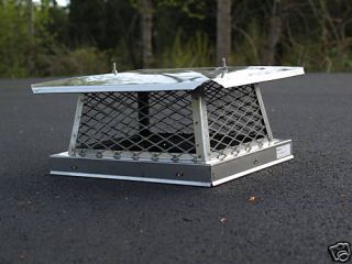 12 x 16 Stainless Steel Chimney Cap