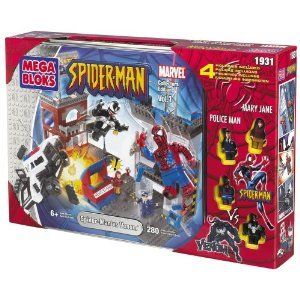 Spider Man vs Venom Collectors Tin by Mega Brands New