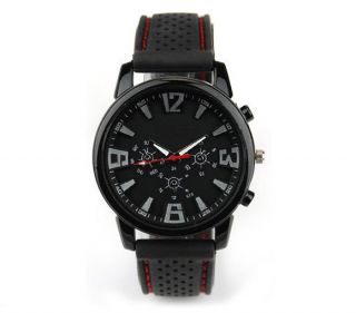 New Mens Fashion Military Pilot Aviator Army Style Silicone Sport