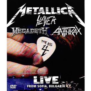 Metallica Slayer Megadeth Anthrax The Big 4 Live from Sofia Bulg DVD