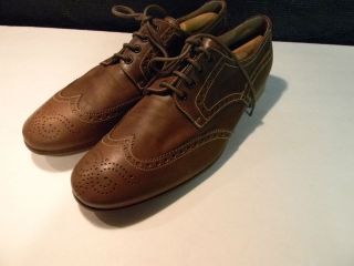 Prada Wing Tip Shoes Mens Brown Made in Italy Prada 10 US 11