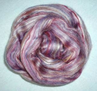 Scarf Kit Mulberry Silk Merino Wool Roving Wet Felt Nuno Spin Soap