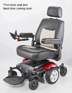 Merits P326A Vision Sport Mid Wheel Drive Electric Power Wheelchair