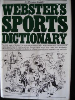 Websters Sports Dictionary by Merriam Webster Editorial Staff and