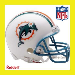 Miami Dolphins Official NFL Mini Replica Football Helmet by Riddell