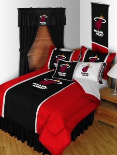 NBA Miami Heat Sidelines Bedding and Bedroom Decor