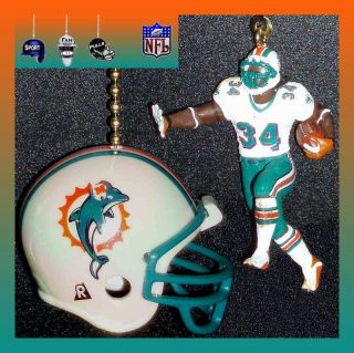 NFL Miami Dolphins R Williams Figure Helmet Fan Pulls