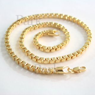 18K Gold Plated Womens Mens Necklaces Chain Fashion Jewelry Good Boy C