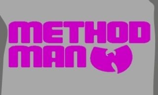 Method Man T Shirt Wu Tang Clan RZA GZA RARE Ghost