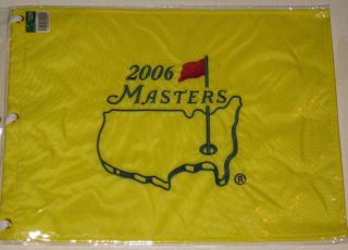 MASTERS Golf Tournament Pin FLAG Phil Mickelson Wins Augusta National