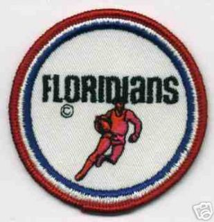 1970s Miami Floridians ABA Basketball Defunct Patch
