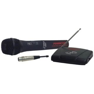 Cordless Wireless Mic Microphone System PDWM100 New 068888719025