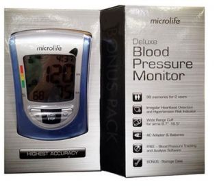 Microlife Deluxe Blood Pressure Monitor USA Seller