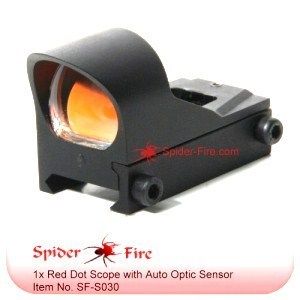 Mico Tactical Auto Brightness Red Dot Reflex Sight Scope S030