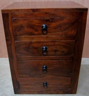 Mid Century Modern End Table Chest Night Stand Furniture Décor Modern
