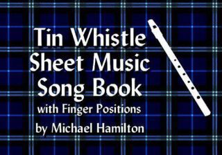 Sheet Music Song Book with Finger Positions by Michael Hamilton