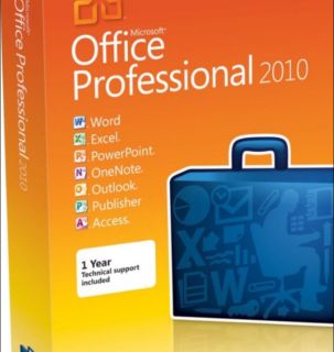 Microsoft Professional Office 2010